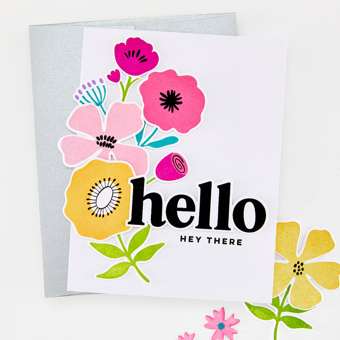 Hello Friend Clear Stamp Set