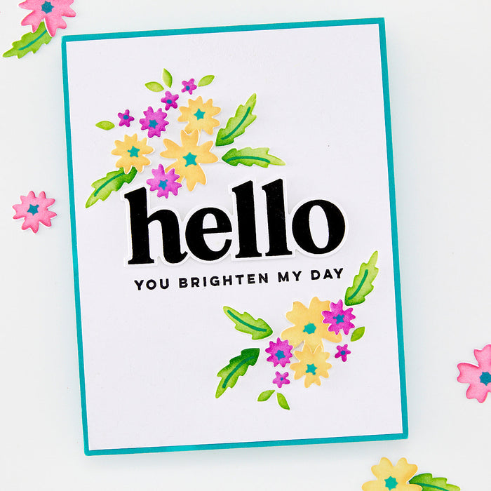 Hello Friend Clear Stamp Set