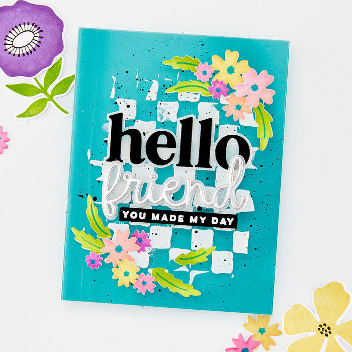 Hello Friend Die Set
