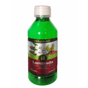 Bottle of Hifield AG Lambrada Insecticide which contains Lambdacyhalothrin 5% EC