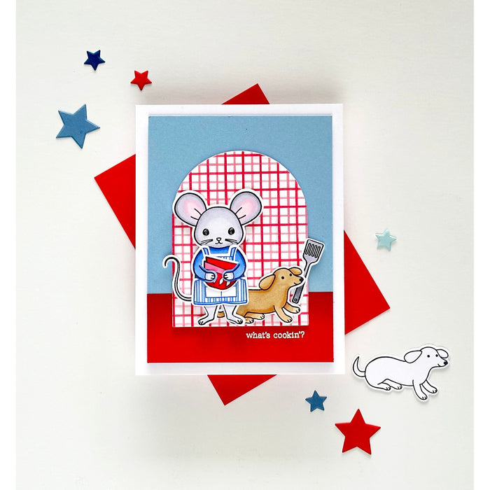 Hot Dog Clear Stamp Set