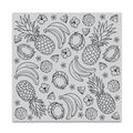 Island Fruits Bold Prints Cling Stamp