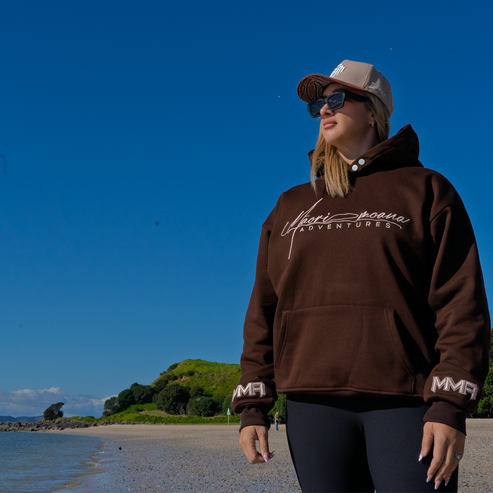 KAITIAKI HOODY (MOCHA)