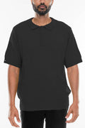 Knit Striped Polo Shirt
