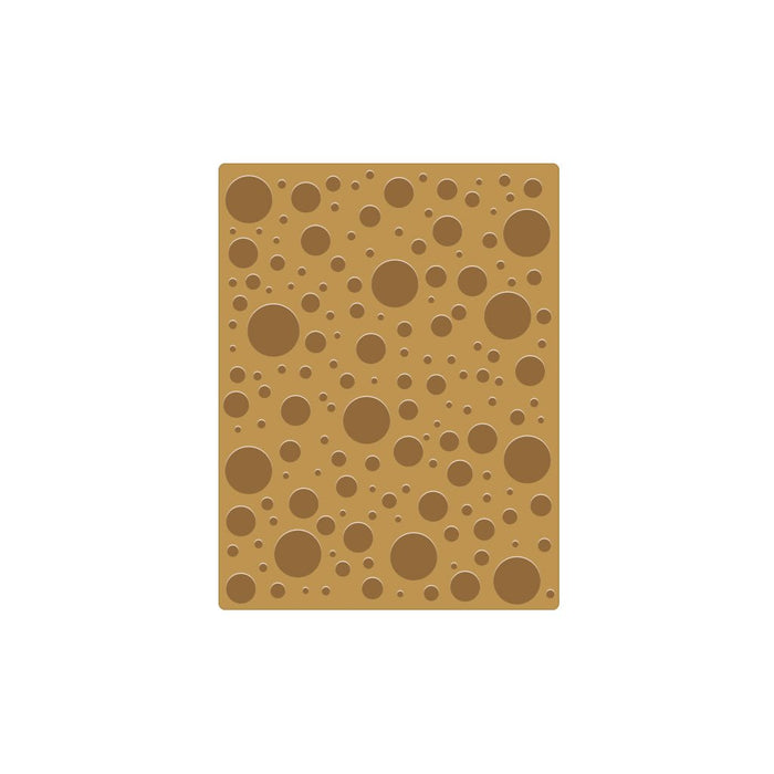 Large Circle Confetti Hot Foil Plate