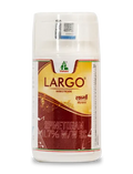 Bottle of Dhanuka Largo Insecticide containing Spinetoram 11.70% SC