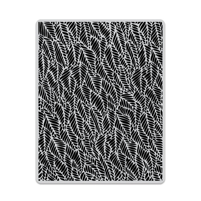 Leafy Background Cling Stamp