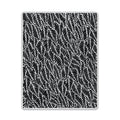 Leafy Background Cling Stamp