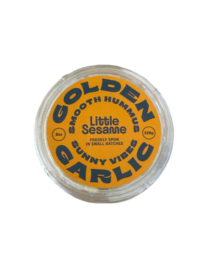 Little Sesame Humus –  Golden Garlic, 8 oz