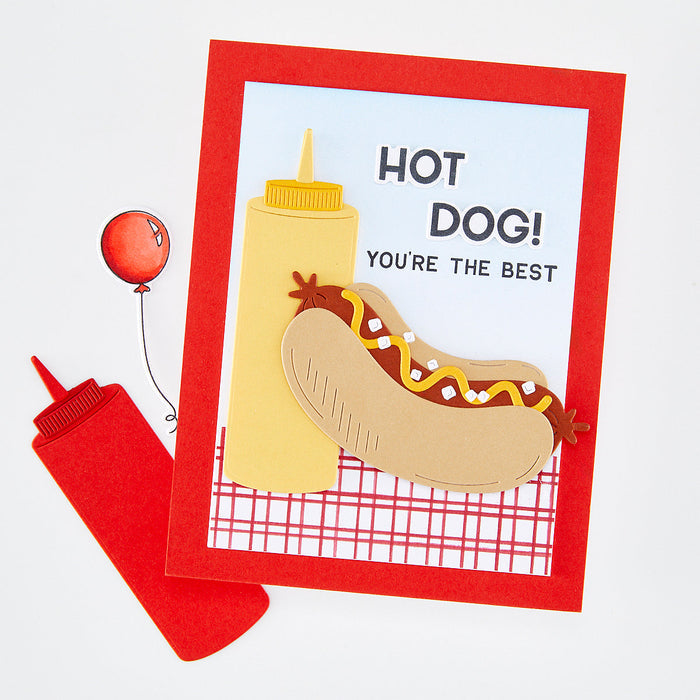 Many Franks Clear Stamp Set