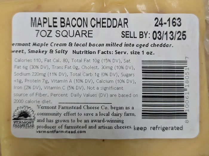 Maple Bacon Cheddar