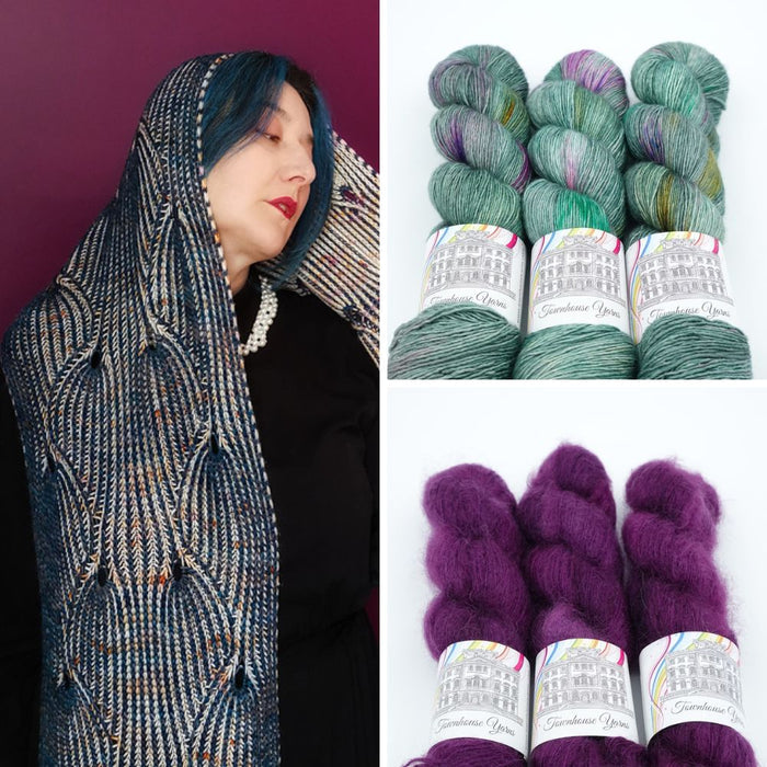 Fade St Wildgrove + Abbey Lace Pure Majesty / Shorter Length Scarf
