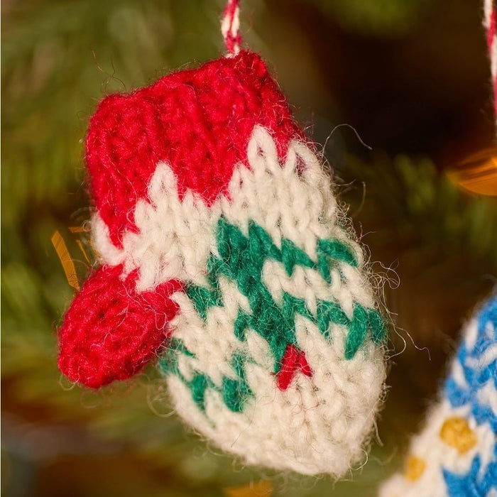 Mittens Knitted Decoration | Namaste - This is Knit