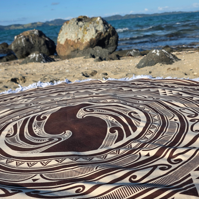 Mocha Beach Towel
