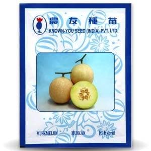 Known-You Muskan musk melon seed packet