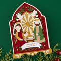 Nativity Blessings Etched Dies by Bibi Cameron