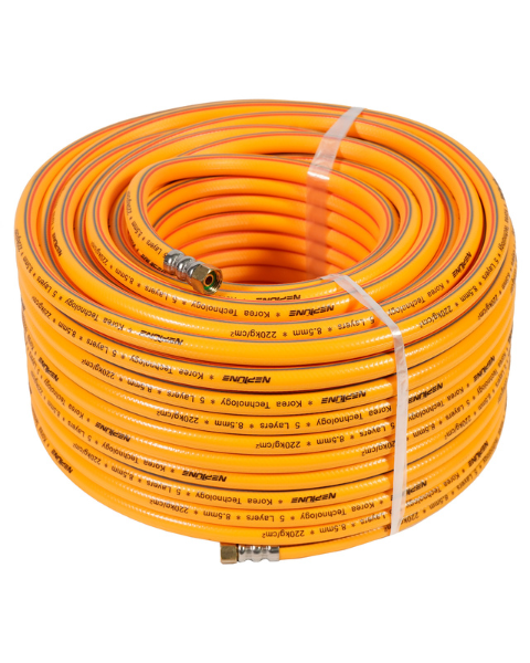 Neptune 8.5/10MM Heavy Duty 5 Layered PVC High Pressure Hose Pipe With Korean Technology