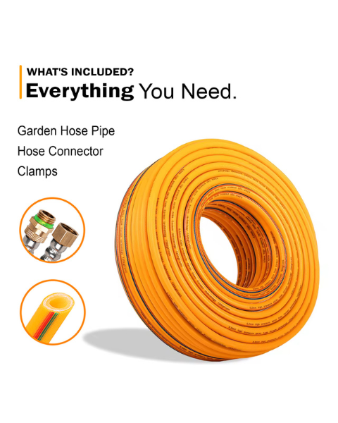 Neptune 8.5/10MM Heavy Duty 5 Layered PVC High Pressure Hose Pipe With Korean Technology