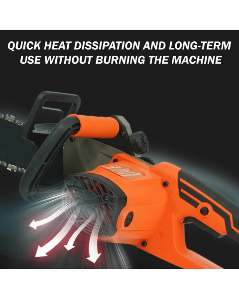 Neptune Electric Chain Saw 2600W Copper Motor | 40.6cm (16")Guide Bar | 4800 RPM | Automatic Oiler