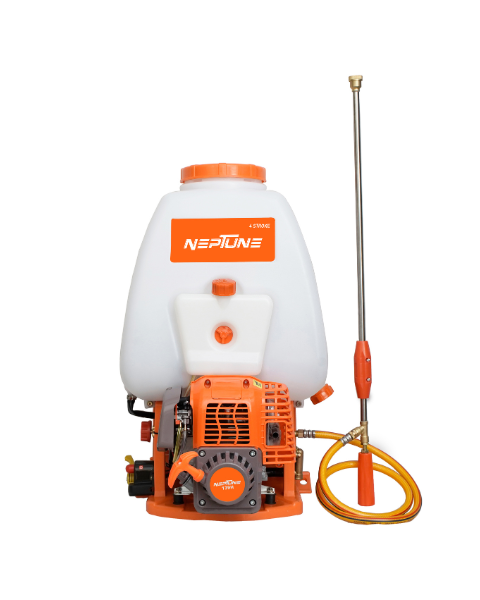Neptune Model-767 4-Stroke Knapsack Power Sprayer | 31CC Petrol Engine | 25-Litre Tank Capacity