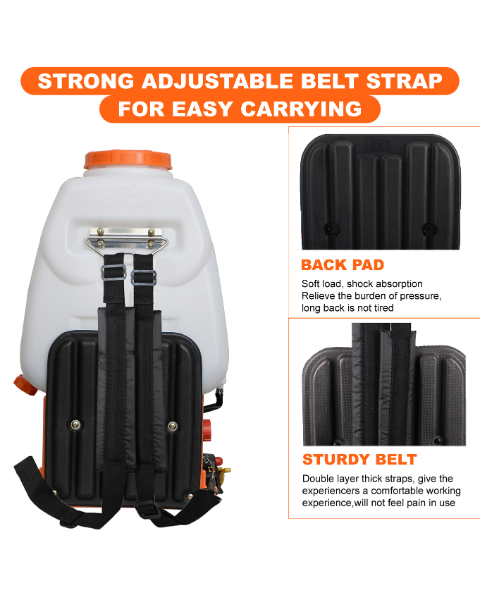 Neptune Model-767 4-Stroke Knapsack Power Sprayer | 31CC Petrol Engine | 25-Litre Tank Capacity