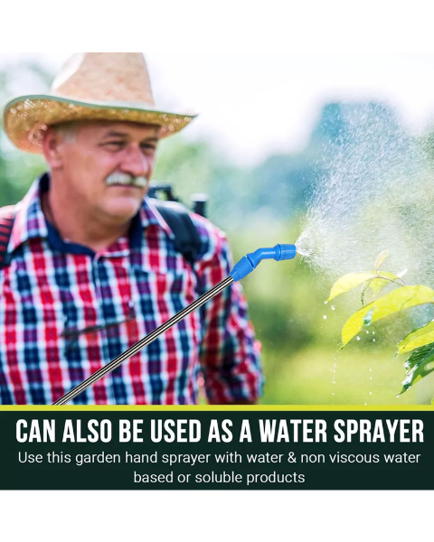 Neptune NF 8L Hand Operated Multi-Purpose Compression Sprayer | Adjustable Shoulder Strap, Pressure Relief Valve