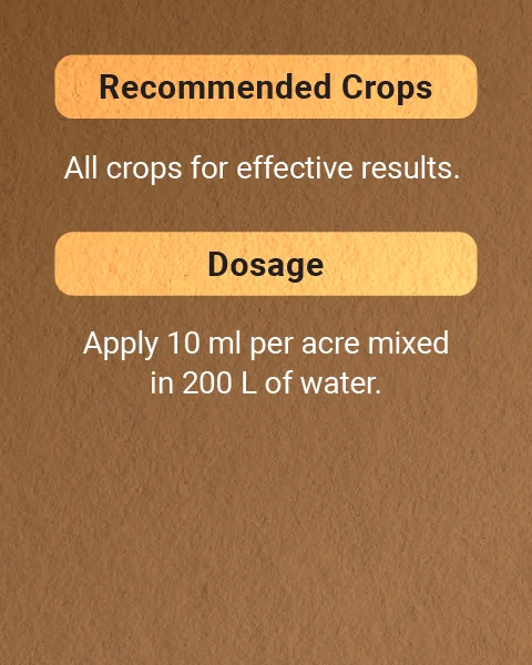 Nia Gold Plant Growth Promoter - Healthy and Stronger plant (IPM Suitable) | TAPAS