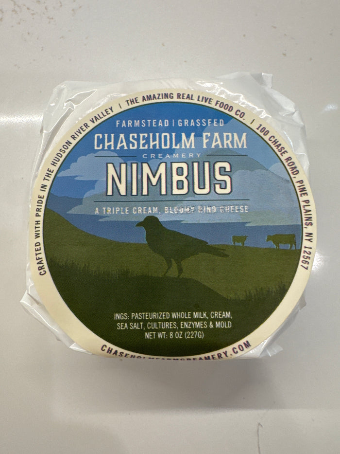 Nimbus Triple Cream, Grassfed 8 oz- Chaseholm Farm Creamery
