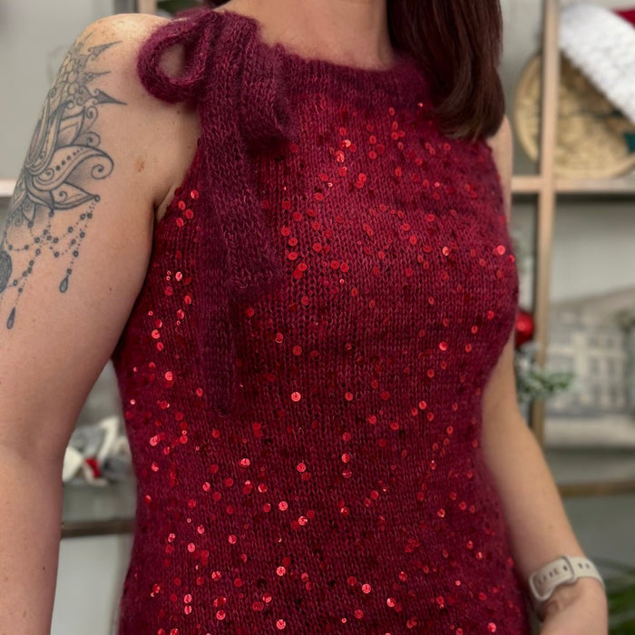 Nora Bow Top | Townhouse Yarns - This is Knit