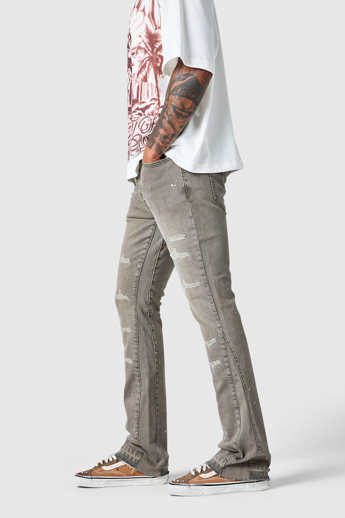 Oasis 2.0 Flare Jean - Brown Tint