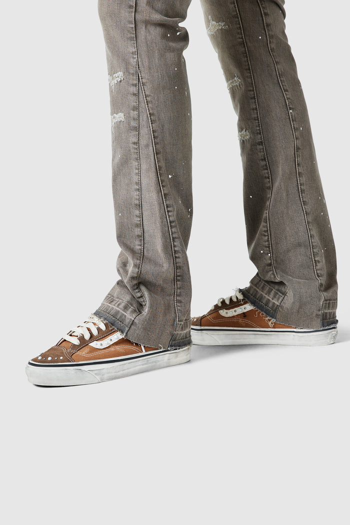 Oasis 2.0 Flare Jean - Brown Tint