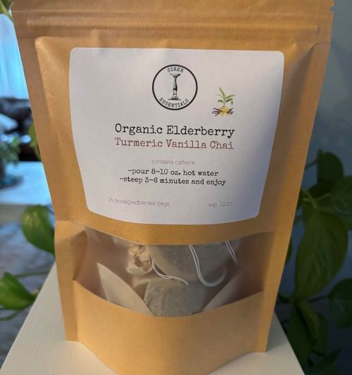 Organic Elderberry Turmeric Vanilla Chai Tea Bags