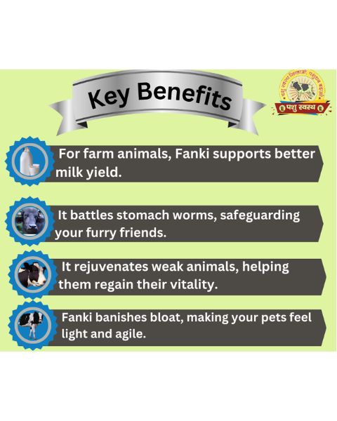 PASHU SVASTH Fanki for Healthy Tummies Feed Supplements