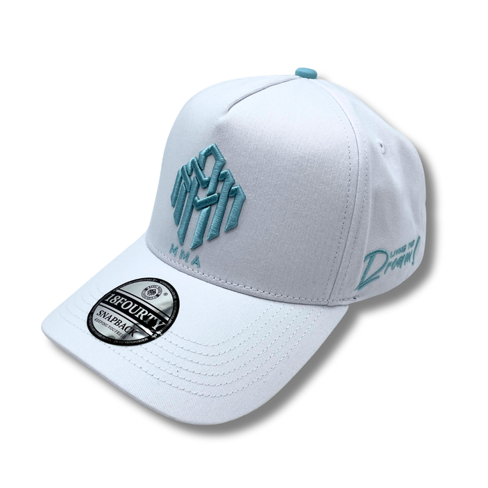 PAUA (WHITE) MMA SNAPBACK