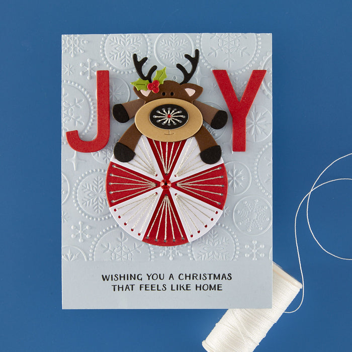 Peppermint Prancer - Stitching Die of the Month