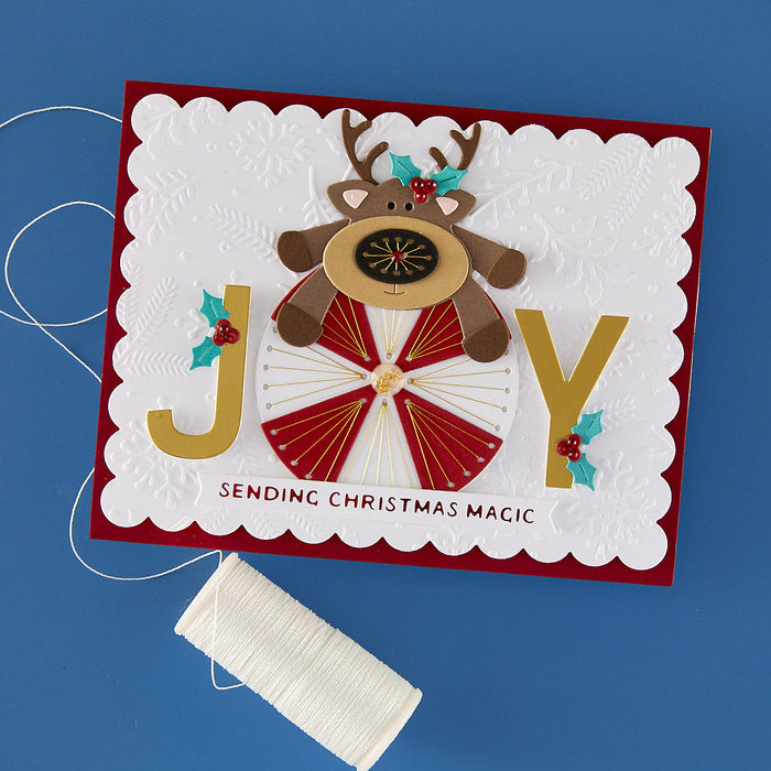 Peppermint Prancer - Stitching Die of the Month