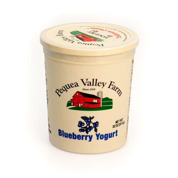 Pequea Valley Farm Grass Fed Yogurt 32 oz Blueberry