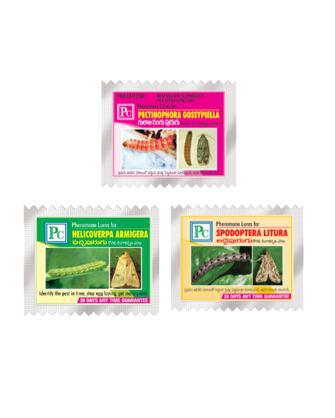 Pheromone Combo Pack for Cotton Crop Replacement Lures Traps & Lures