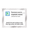 Pheromone Replacement lures for  Grapholita molesta (Oriental fruit moth) - 10pack