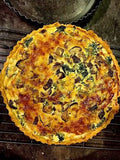 Pika’s farm table - Spinach Goat Cheese Quiche