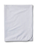 Pima Baby Blanket in Grey Stripes in Grey Stripes#Color_Grey Stripes