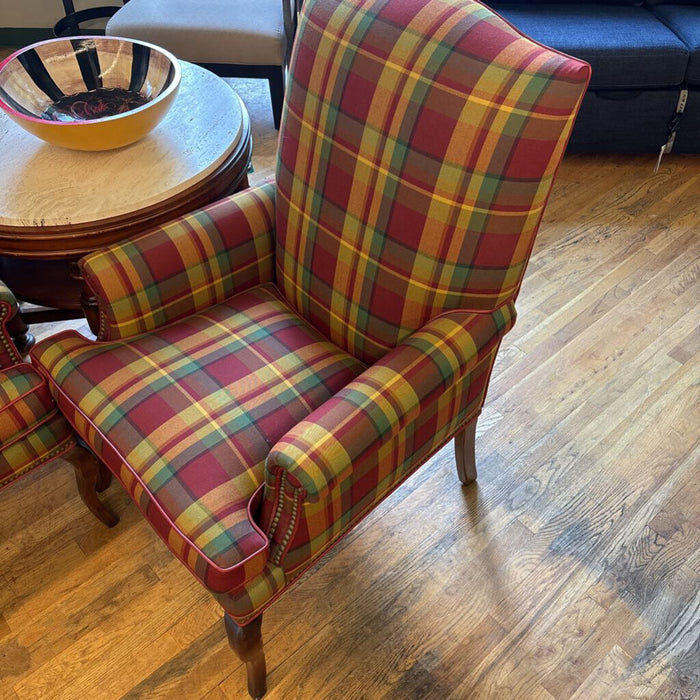 PLAID CHAIR