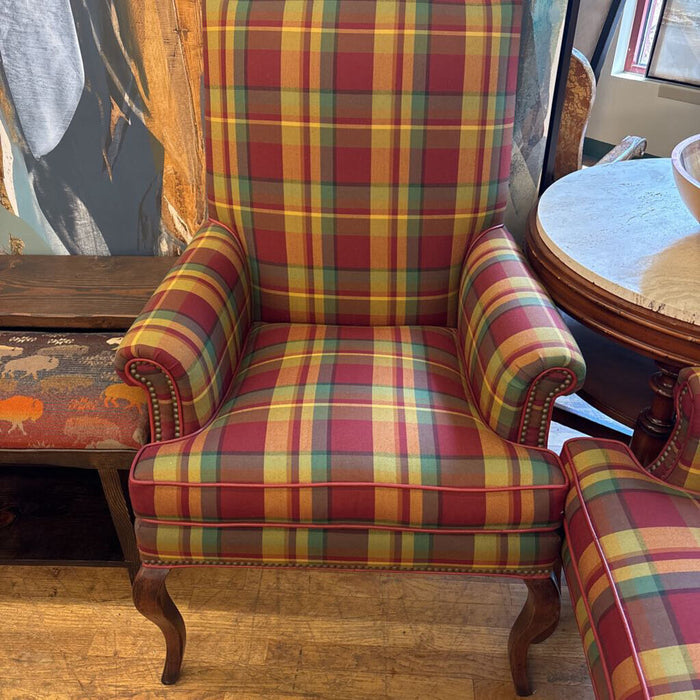 PLAID CHAIR
