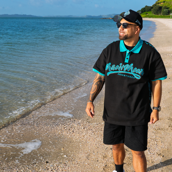 PREMIUM POLO - BLACK TIDE
