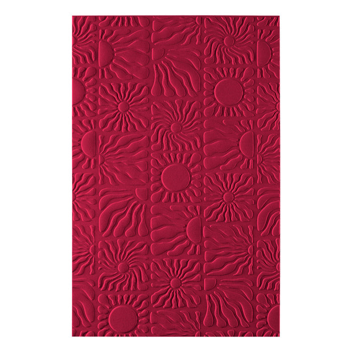 Radiant Day - 3D Embossing Folder of the Month