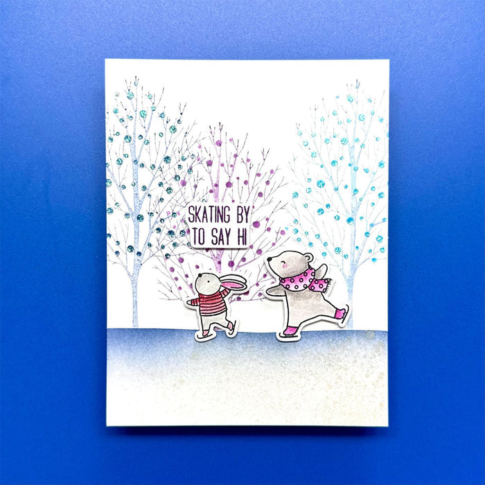 Ranger Skating By Clear Stamp Set by Simon Hurley create.