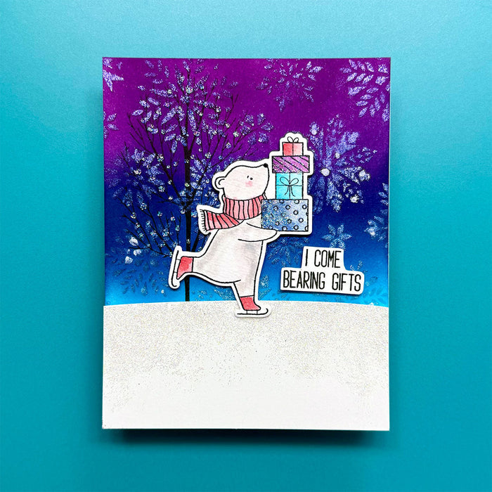Ranger Skating By Clear Stamp Set by Simon Hurley create.