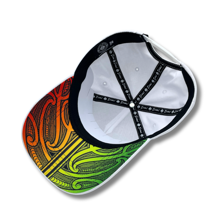 RASTA (WHITE) MMA SNAPBACK