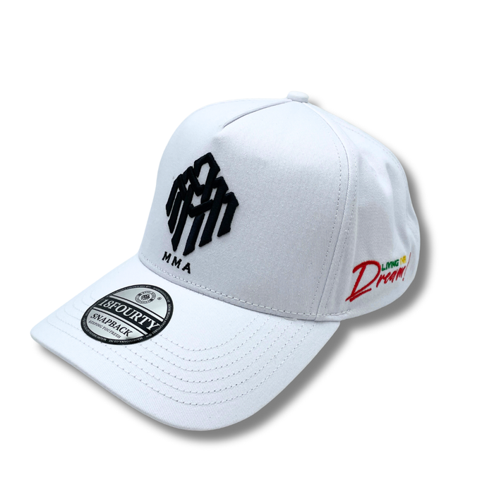 RASTA (WHITE) MMA SNAPBACK