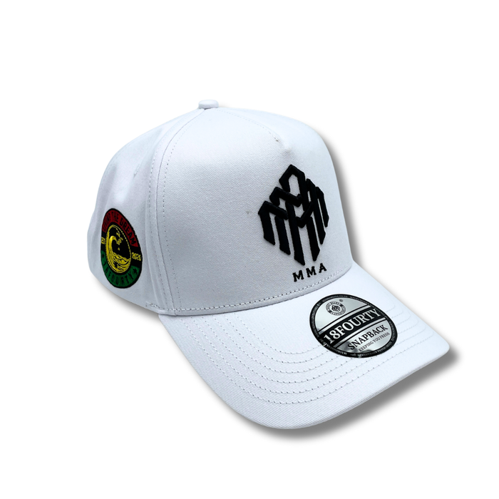 RASTA (WHITE) MMA SNAPBACK